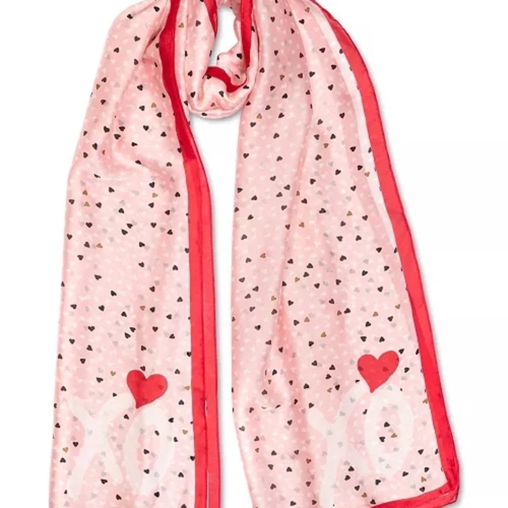 NWT Giani Bernini XO Wrap Scarf Macy's Exclusive VALENTINES DAY